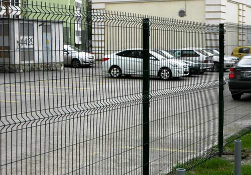 Ограждение парковки офиса, производства в Ульяновске
